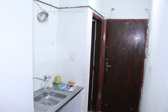 Cozinha de kitnet/studio para alugar com 1 quarto, 37m² em Vila Buarque, São Paulo
