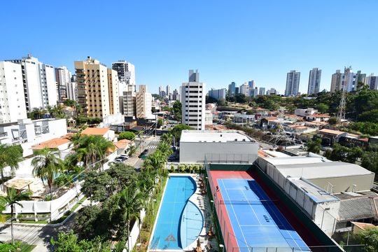 Quarto 2 - Suíte Vista de apartamento para alugar com 2 quartos, 109m² em Cambuí, Campinas
