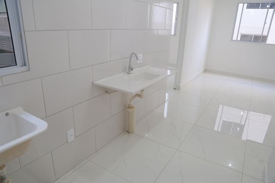 Área de Serviço de apartamento para alugar com 2 quartos, 47m² em Residencial Vale dos Sonhos, Goiânia