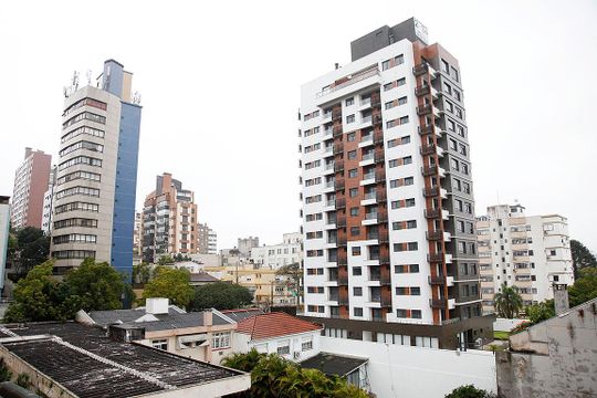 Quarto 1 Vista de apartamento à venda com 3 quartos, 94m² em Petrópolis, Porto Alegre
