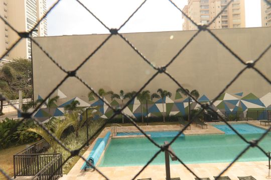 Vista da Varanda de apartamento à venda com 3 quartos, 93m² em Campestre, Santo André