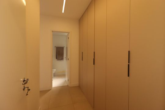 Closet da Suíte 2 de apartamento à venda com 3 quartos, 93m² em Campestre, Santo André