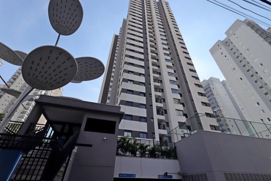 Fachada de apartamento à venda com 3 quartos, 93m² em Campestre, Santo André