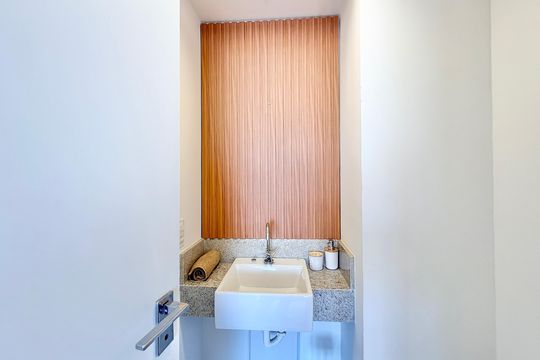 Lavabo de apartamento à venda com 2 quartos, 80m² em Vila Primavera, São Paulo