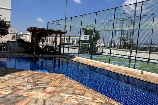 Área externa de apartamento à venda com 2 quartos, 64m² em Vila Industrial (Campinas), Campinas