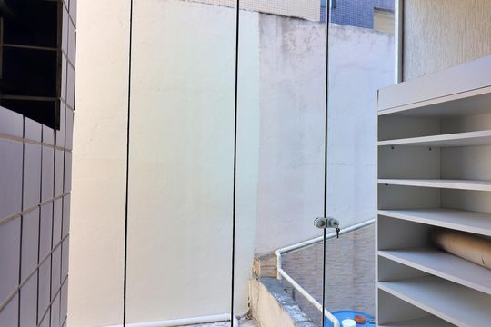 Quarto 1 - Suíte Sacada de apartamento à venda com 3 quartos, 97m² em Vila Euclides, São Bernardo do Campo