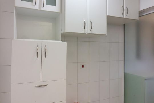 Cozinha  de apartamento à venda com 3 quartos, 97m² em Vila Euclides, São Bernardo do Campo