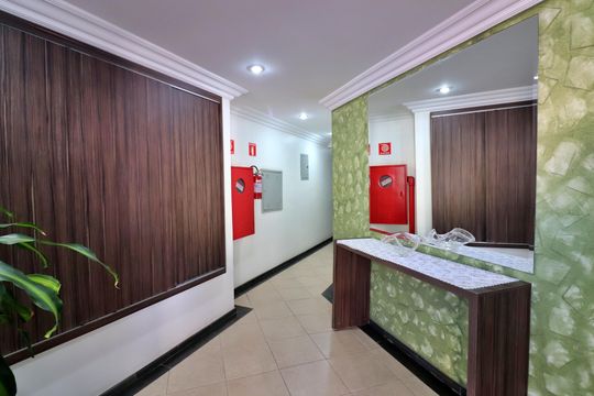 Hall de entrada de apartamento à venda com 3 quartos, 97m² em Vila Euclides, São Bernardo do Campo