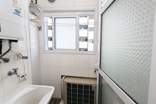 Área de Serviço de apartamento para alugar com 1 quarto, 43m² em Bela Vista, São Paulo