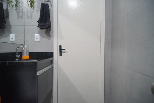 Banheiro de casa para alugar com 3 quartos, 120m² em São José, Sapucaia do Sul