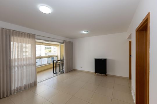 Sala 1 de apartamento para alugar com 3 quartos, 104m² em Vila da Serra, Nova Lima
