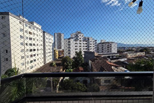 Varanda de apartamento para alugar com 2 quartos, 91m² em Vila Caiçara, Praia Grande