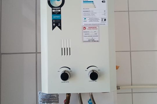 Cozinha e Área de Serviço de apartamento para alugar com 2 quartos, 42m² em Santo Antonio da Prata, Belford Roxo