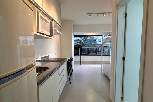 Apartamento para alugar com 1 quarto, 25m² em Vila Cordeiro, São Paulo
