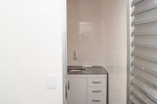 Banheiro de casa para alugar com 1 quarto, 50m² em Conceição, Diadema