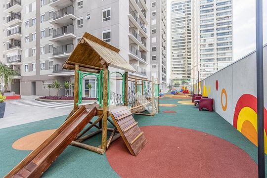 Área comum - Playground de apartamento à venda com 2 quartos, 45m² em Barra Funda, São Paulo