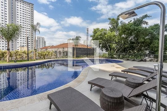 Área comum - Piscina de apartamento à venda com 2 quartos, 45m² em Barra Funda, São Paulo