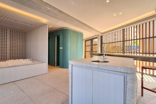 Área comum  de kitnet/studio para alugar com 1 quarto, 17m² em Jardim Vera Cruz, São Paulo