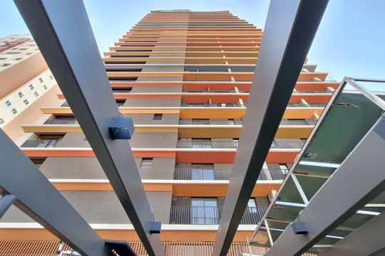 Fachada  de kitnet/studio para alugar com 1 quarto, 17m² em Jardim Vera Cruz, São Paulo