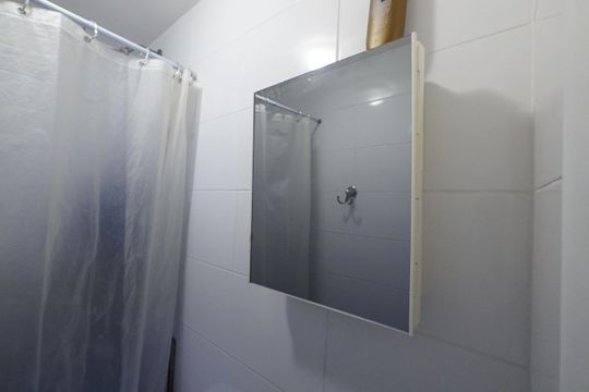 Banheiro de serviço de apartamento à venda com 3 quartos, 213m² em Vila Mariana, São Paulo