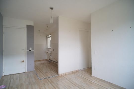 sala de apartamento para alugar com 2 quartos, 43m² em Santos Dumont, São Leopoldo