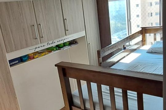 Quarto de apartamento à venda com 2 quartos, 56m² em Planalto, São Bernardo do Campo