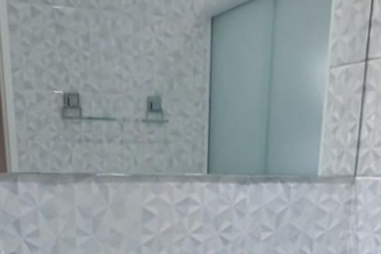 Banheiro de apartamento à venda com 2 quartos, 56m² em Planalto, São Bernardo do Campo