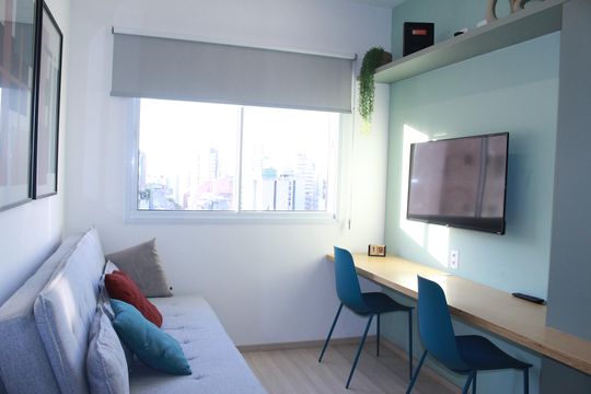 Apartamento para alugar com 1 quarto, 25m² em Vila Buarque, São Paulo