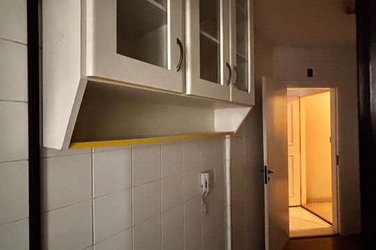 Cozinha de apartamento à venda com 3 quartos, 85m² em Alphaville Industrial, Barueri