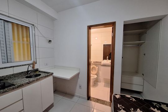 Studio de kitnet/studio para alugar com 1 quarto, 15m² em Vila Sao Pedro, Santo André