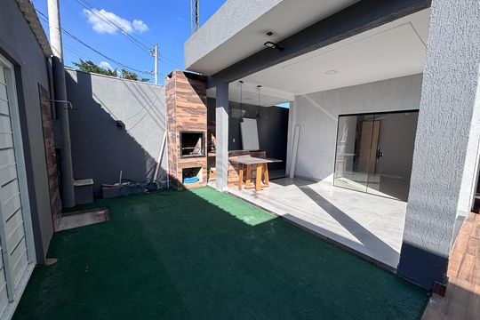 Área externa de casa de condomínio para alugar com 3 quartos, 300m² em Vargem Pequena, Rio de Janeiro