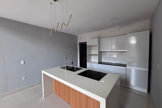 Cozinha de casa de condomínio para alugar com 3 quartos, 300m² em Vargem Pequena, Rio de Janeiro