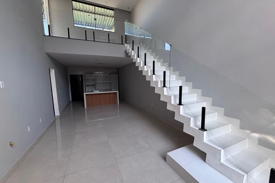 Sala de casa de condomínio para alugar com 3 quartos, 300m² em Vargem Pequena, Rio de Janeiro