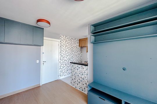Sala de apartamento para alugar com 1 quarto, 34m² em Tatuapé, São Paulo