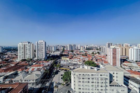 Vista da Varanda de apartamento para alugar com 1 quarto, 34m² em Tatuapé, São Paulo