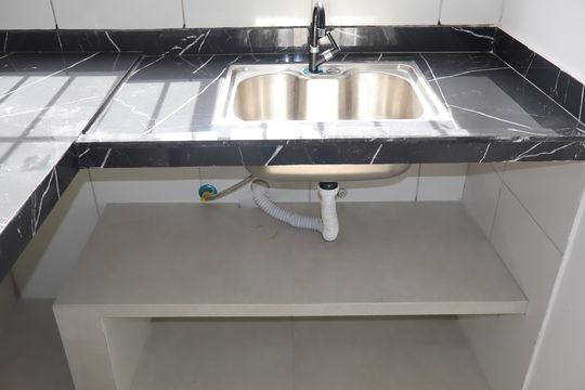 Cozinha de apartamento para alugar com 1 quarto, 30m² em Jardim Imperador (zona Leste), São Paulo