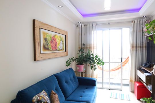 Sala de apartamento à venda com 2 quartos, 47m² em Parada Xv de Novembro, São Paulo