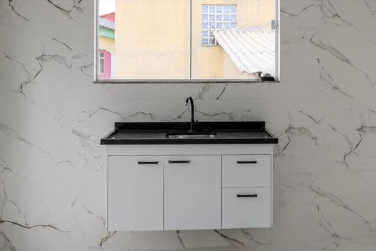 Cozinha de casa para alugar com 1 quarto, 67m² em Cosmos, Rio de Janeiro