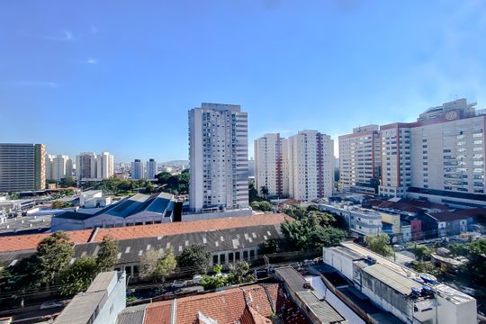 Vista do Quarto de apartamento para alugar com 1 quarto, 32m² em Mooca, São Paulo