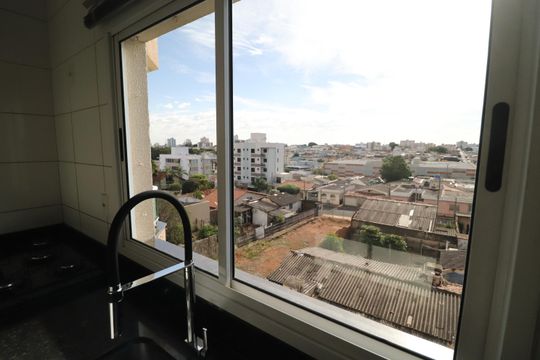 Cozinha de apartamento para alugar com 3 quartos, 90m² em Tibery, Uberlândia