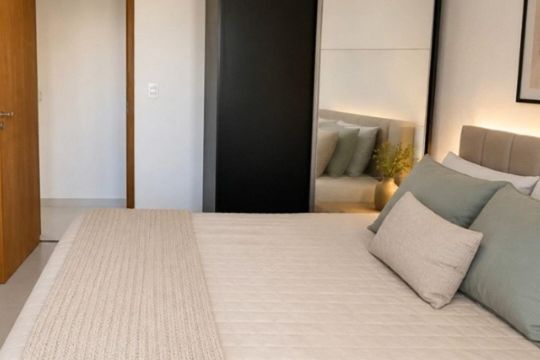 Quarto de apartamento à venda com 1 quarto, 36m² em Vila Elze, São Paulo