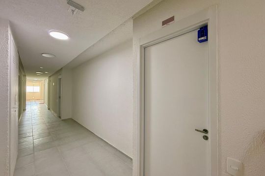 Hall Apartamento de apartamento para alugar com 2 quartos, 34m² em Jardim Caravelas, São Paulo