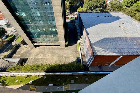 Vista de apartamento para alugar com 2 quartos, 34m² em Jardim Caravelas, São Paulo