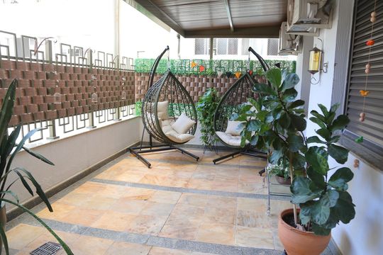 Varanda de apartamento à venda com 4 quartos, 335m² em Setor Oeste, Goiânia