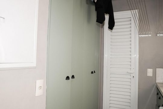 Área de serviço de apartamento à venda com 3 quartos, 156m² em Vila Mascote, São Paulo