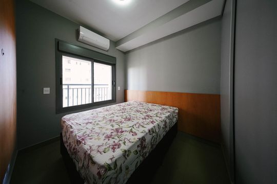 Suíte de apartamento para alugar com 1 quarto, 29m² em Vila Guilhermina, São Paulo