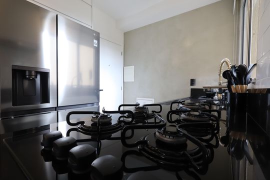 Cozinha de apartamento à venda com 3 quartos, 117m² em Jurubatuba, São Paulo