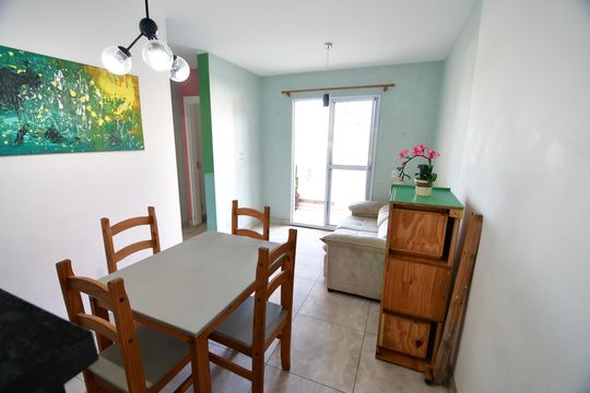Sala de apartamento para alugar com 2 quartos, 54m² em Jardim do Lago Ii, Campinas