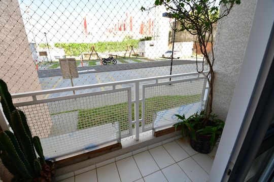 Sala - sacada de apartamento para alugar com 2 quartos, 54m² em Jardim do Lago Ii, Campinas