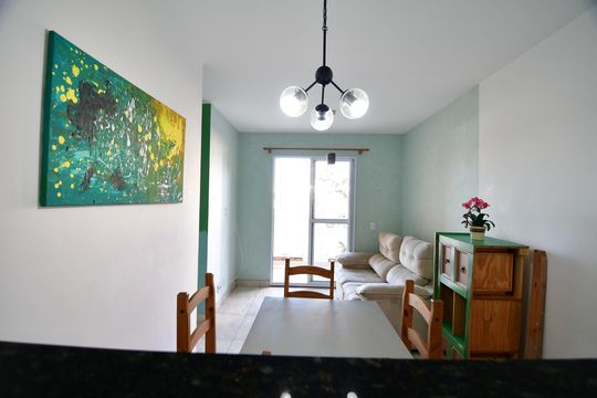 Sala de apartamento para alugar com 2 quartos, 54m² em Jardim do Lago Ii, Campinas